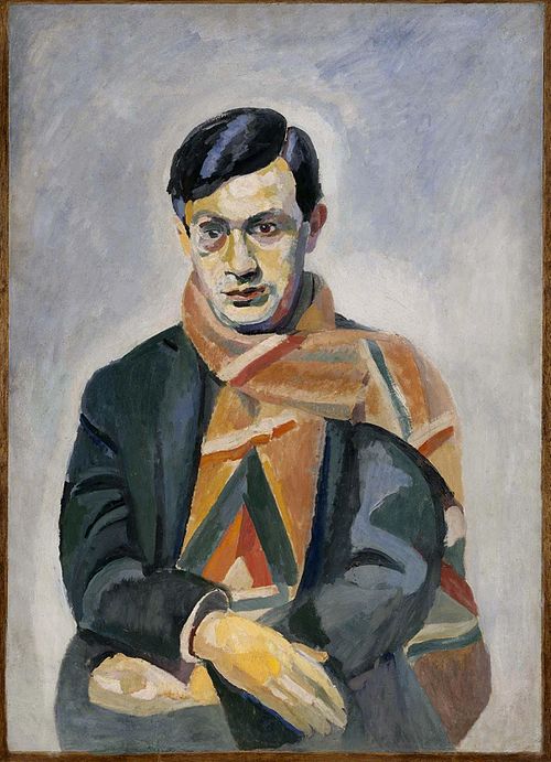 Portrait de Tristan Tzara, 1923, Robert Delaunay