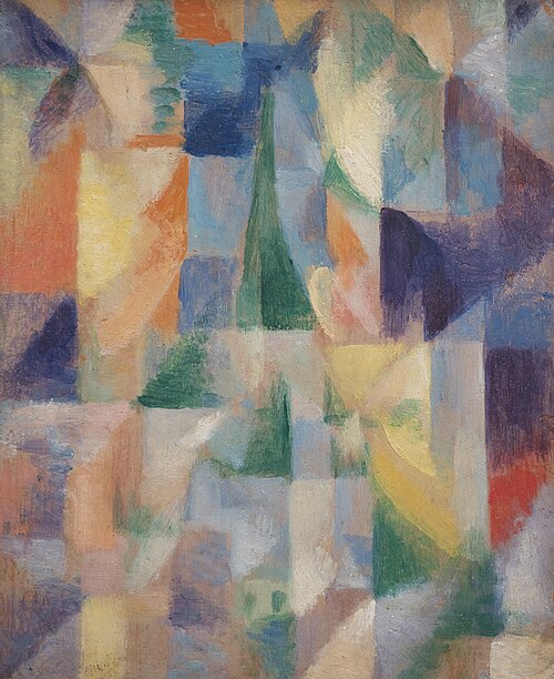 Fenêtres sur la ville, 1914, Robert Delaunay