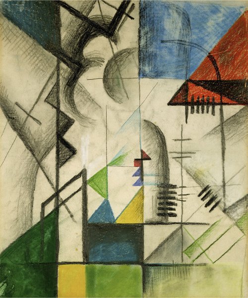 Abstract forms, 1913, August Macke