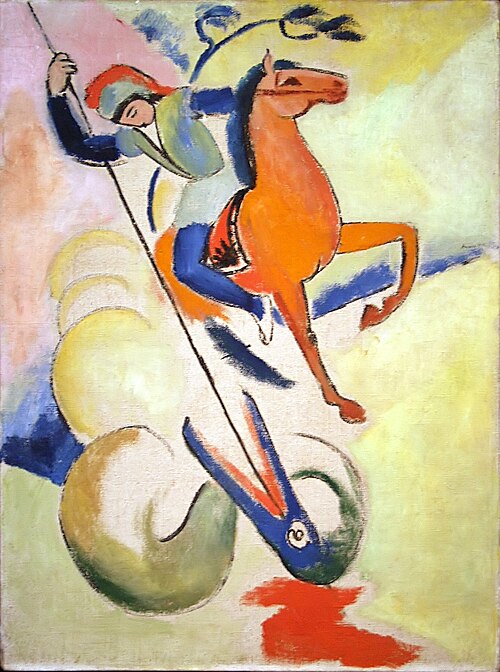 St. Goerg, 1912, August Macke