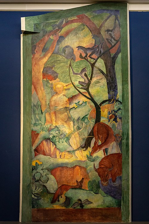 Paradies, 1912, August Macke