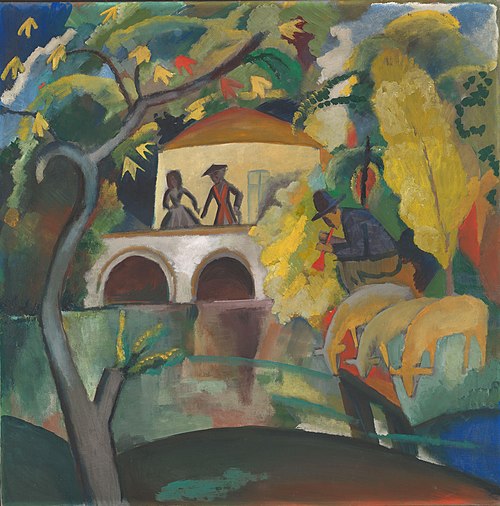 Rokoko, 1912, August Macke