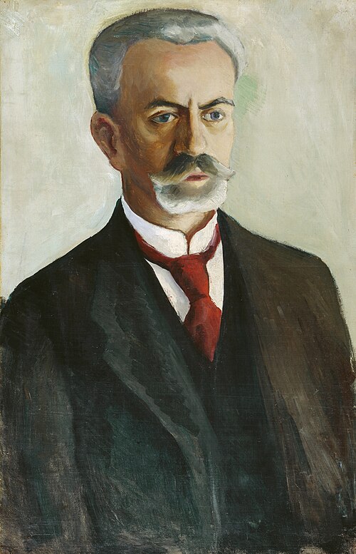 Bildnis Bernhard Koehler, 1910, August Macke