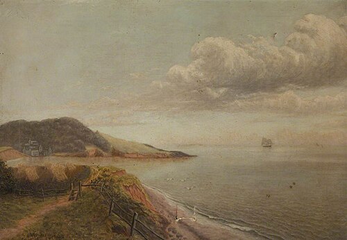 View of Heysham, 1889, Alfred Waterhouse