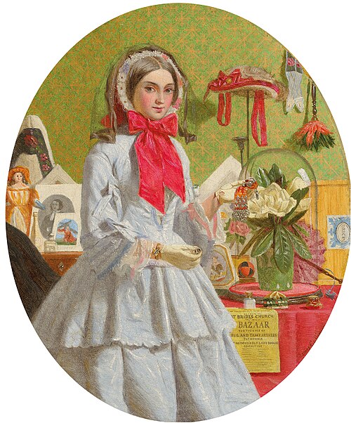 Study for 'For Sale', , James Collinson