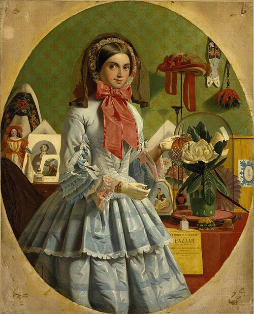 The Empty Purse (replica of ‘For Sale’), 1857, James Collinson