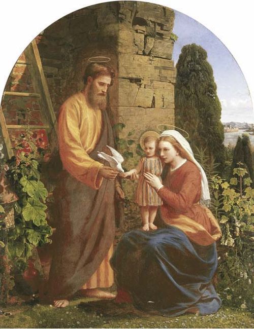 The Holy Family, 1878, James Collinson