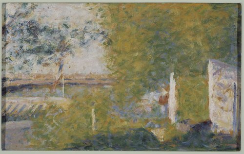 The Bridge at Bineau, , Georges Seurat