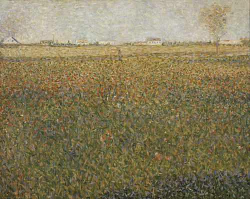 La Luzerne, Saint-Denis, 1885, Georges Seurat