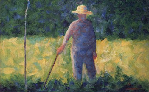 The Gardener I, 1882, Georges Seurat