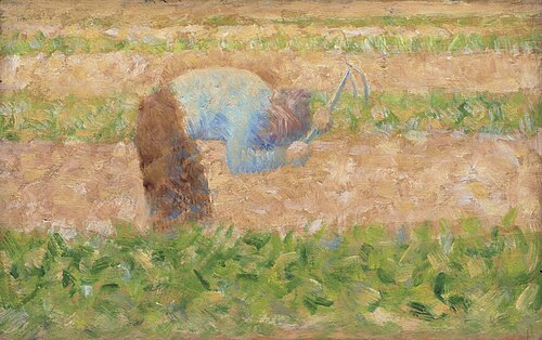 Man with a Hoe, 1882, Georges Seurat