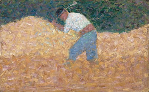 The Stone Breaker, 1882, Georges Seurat