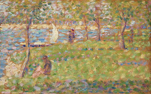 La Grande Jatte (Study II), 1884, Georges Seurat