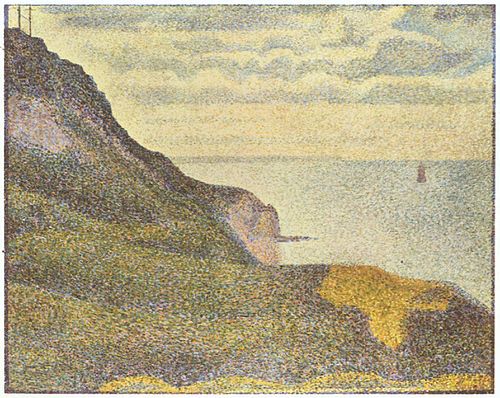Seascape at Port-en-Bessin, Normandy, 1888, Georges Seurat