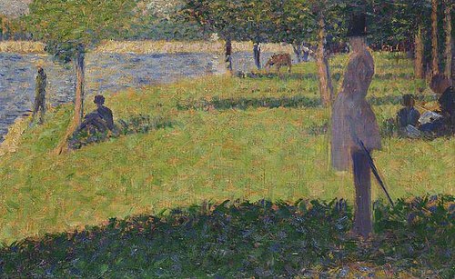 La Grande Jatte (Study VI), 1884, Georges Seurat