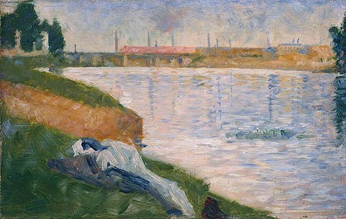 Clothes on the Grass, 1883, Georges Seurat