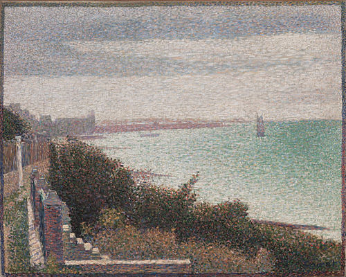 Grandcamp, Evening, 1885, Georges Seurat