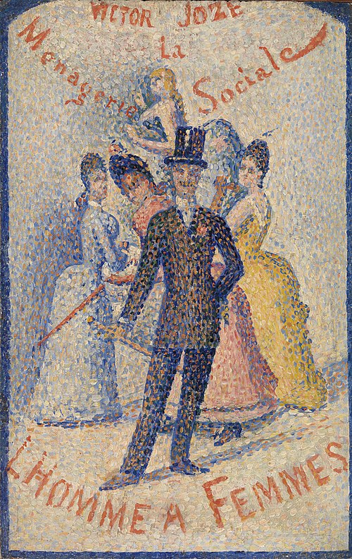The Ladies' Man, 1889, Georges Seurat
