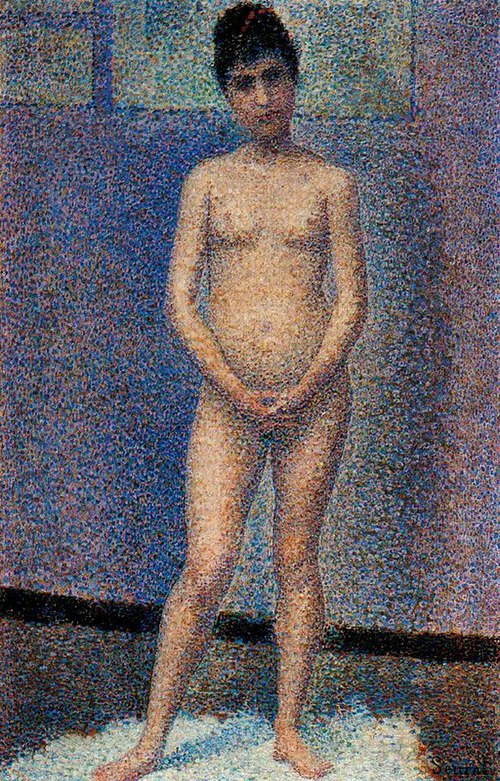 Poseuse debout, 1886, Georges Seurat