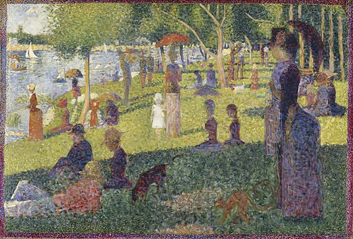 Final study for "La Grande Jatte", 1884, Georges Seurat