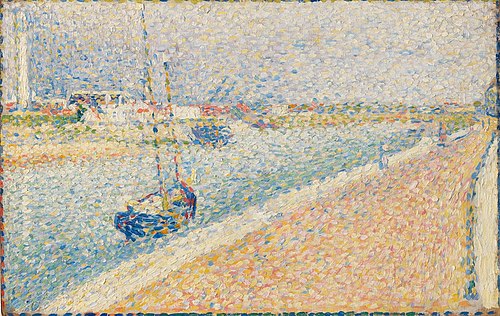 The Channel at Gravelines, Petit-Fort-Philippe, 1890, Georges Seurat