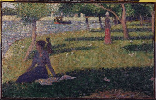 Étude pour "La Grande Jatte", 1884, Georges Seurat