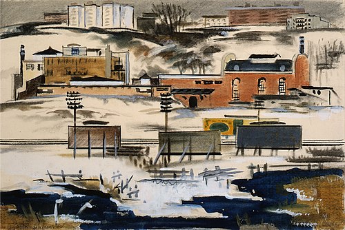 Outskirts of the City, , Preston Dickinson