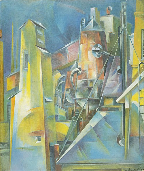 Usine, 1920, Preston Dickinson