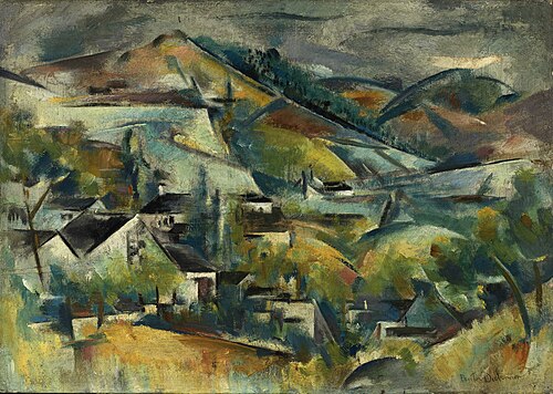 Quebec, 1925, Preston Dickinson