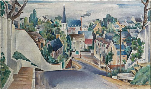 Quebec, 1925, Preston Dickinson