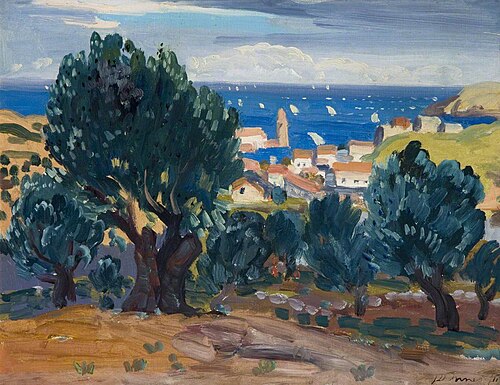 Olives at Collioure, 1911, James Dickson Innes