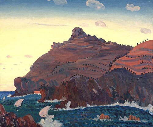 Collioure, 1912, James Dickson Innes