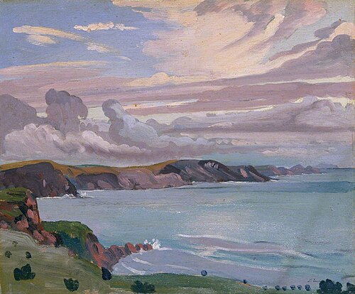 Pembroke Coast, 1911, James Dickson Innes