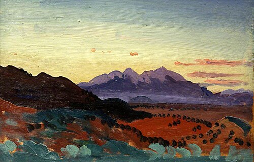 View in Wales, , James Dickson Innes