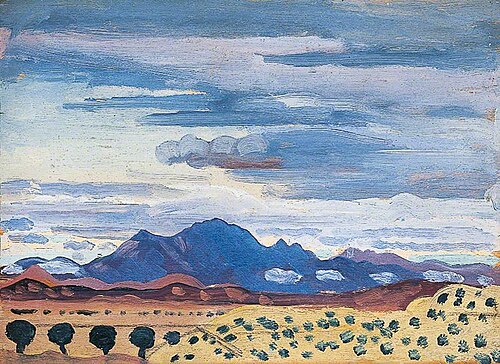 In the Pyrenees, 1911, James Dickson Innes