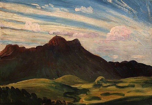 Arenig, Sunny Evening, 1911, James Dickson Innes