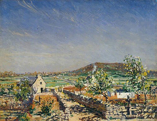 South of France, Bozouls, near Rodez, 1908, James Dickson Innes