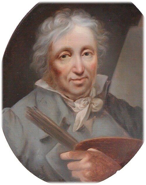 Selbstporträt, 1750, Christian August Lorentzen