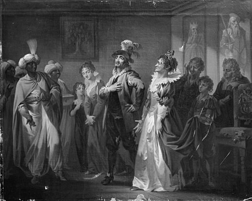 Don Ranudo de Colibrados, V. akt, 4. scene, 1794, Christian August Lorentzen