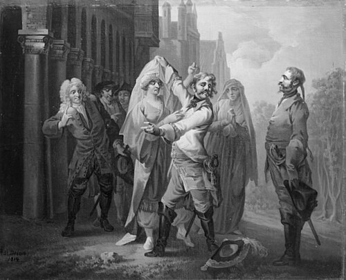 Didrik Menschen-Skræk, 20. scene, 1814, Christian August Lorentzen