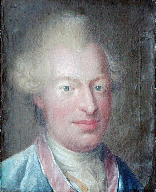 Johann Frederik Struensee, 1770, Christian August Lorentzen