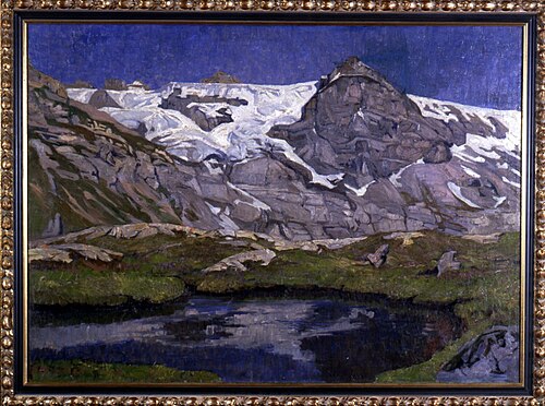 The Glarus Alps, 1913, Raffaele De Grada