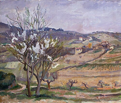 Paysage, 1953, Raffaele De Grada