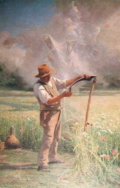 I falciatori, 1904, Raffaele Faccioli