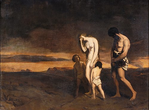 The Punishment of Cain, 1836, Théodore Chassériau