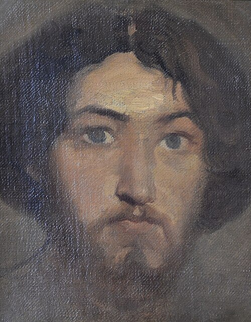 Tête d'Italien, 1840, Théodore Chassériau