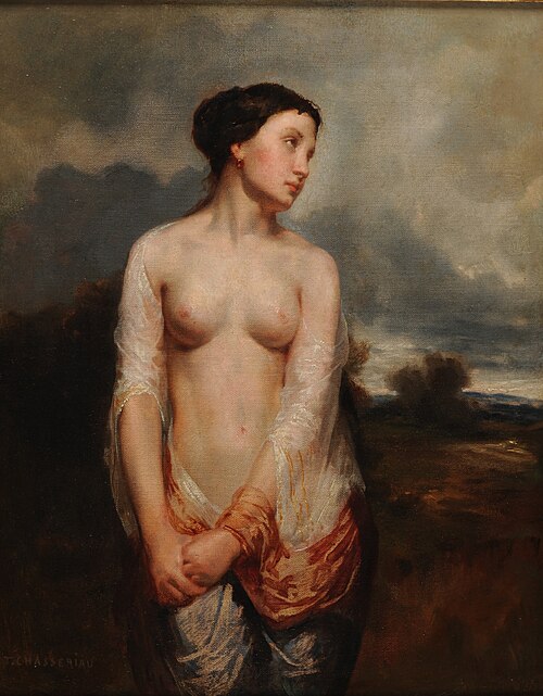 La Captive, 1850, Théodore Chassériau