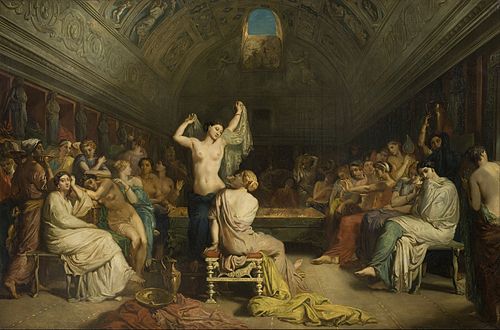 Le Tepidarium, 1853, Théodore Chassériau
