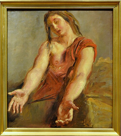 Femme suppliante, 1854, Théodore Chassériau