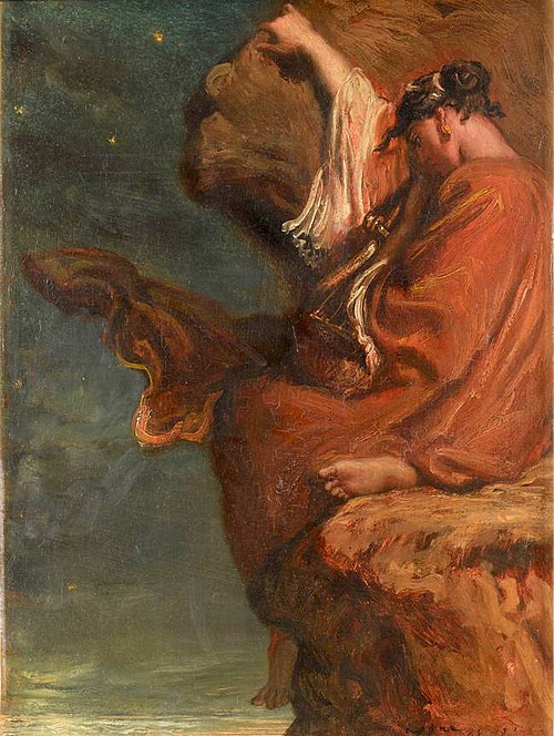 Sapho, 1849, Théodore Chassériau